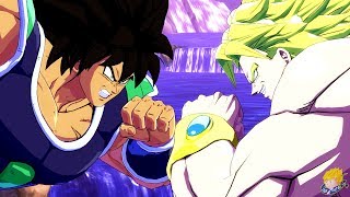 Dragon Ball FighterZ  Broly DBS Vs Broly DBZ [upl. by Imojean]