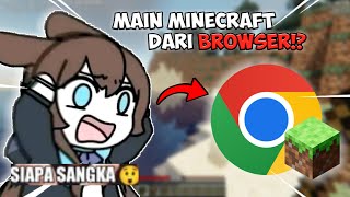 GILA SEKARANG BISA MAIN MINECRAFT JAVA PAKAI BROWSER ADA SHADER REALISTIC JUGA menggokil [upl. by Enilekcaj804]