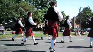 Bagpipes at Memorial Day parade Manchester CT 2010 [upl. by Bethena]