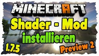 1710 SEUS ShaderMod Preview 2 installieren  Tutorial SEUS Preview 2GLSL [upl. by Kina]