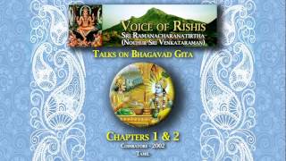 Bhagavad Gita Chapters 1amp2 Tamil  815 [upl. by Nitsur]