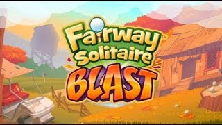 How To Play Fairway Solitaire Blast iPad App Review and Gameplay Video [upl. by Elleuqar]