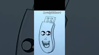 pendrive drawing art easydrawing howtodraw stepbystep ytshorts shorts trending viral short [upl. by Eleaffar]