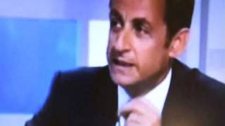 Sarkozy sexplique en direct sur les roms à bruxelles [upl. by Demott]