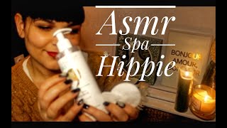 ASMR 🎙SPA HIPPIE 💆‍♀️SOIN DU VISAGE  ⭐️ATTENTION PERSONELLE✨ [upl. by Aicak]