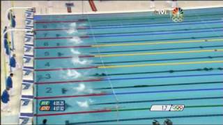 Michael Phelps 400m IM 1st Gold 2008 Beijing Olympics [upl. by Rhys]