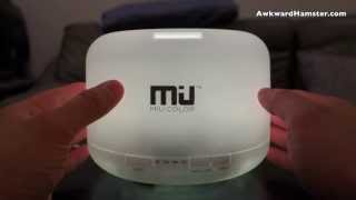 MIU COLOR Aroma Diffuser Ultrasonic Humidifier Review [upl. by Winchester213]