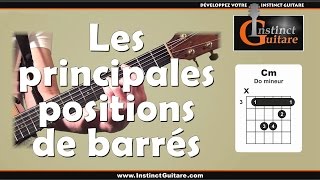 Les principales positions daccords barrés [upl. by Elagiba671]