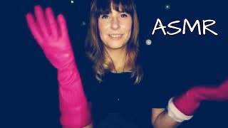 ASMR  Relaxing Rubberglove Sounds  Gummihandschuhe in deutsch Vileda  Playtex [upl. by Gerome]