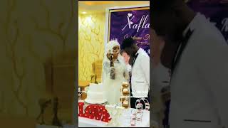 Aroos afka Laiska duuqayo💋💟❤ couples wedding Somali love music [upl. by Nybor245]