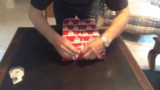 How to wrap a gift NO ONE CAN OPEN [upl. by Emsmus]