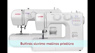 Buitinės siuvimo mašinos prieziūra šaudyklės valymas Cleaning Shuttle Hook Bobbin Case [upl. by Gnurt]