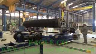 DN300DN4000 Krah pipe machine [upl. by Llerud]