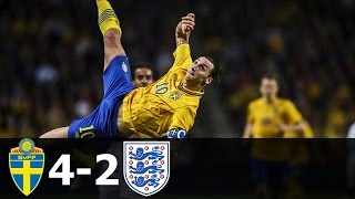 Sweden vs England 42 Highlights 2012 HD 720p [upl. by Ymirej388]