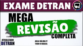 MEGA REVISÃO COMPLETA  DETRAN [upl. by Ecirrehs]