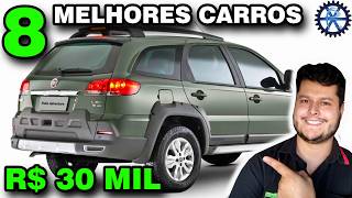 8 MELHORES CARROS até 30 MIL REAIS [upl. by Dowd924]