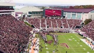 Enter Sandman Virginia Tech 2024 Homecoming Game vs Georgia Tech [upl. by Neelhtakyram839]