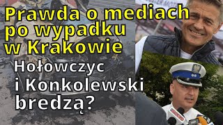 To obrzydliwe Prawda o mediach po wypadku w Krakowie Hołek i Konkol bredzą [upl. by Hallvard]