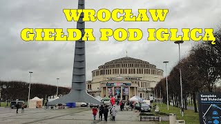 WROCŁAW Giełda pod iglicą listopad 2023 Spacerek po Pchlim Targu [upl. by Inram]