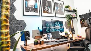 Modern Desk Setup Makeover For a Financial Advisor [upl. by Gladdy]