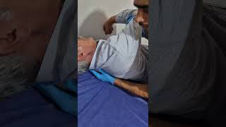 osteopathy adjustment shoulder osteopatia shahaboddinmasoumi manipulation physiotherapy [upl. by Aneehsram]