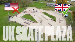 HITTING THE UKS BEST SKATE PLAZA [upl. by Drake]