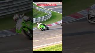 Motorcycle CrAzY MOMENTS NÜRBURGRING 2024 [upl. by Gomer966]