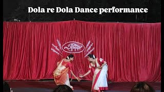 Dola re Dola Dance performance ✨  NIDH  college life💚 [upl. by Enisaj336]