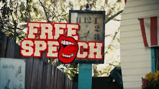 Trapperman Dale  Free Speech Official Music Video [upl. by Tlaw987]