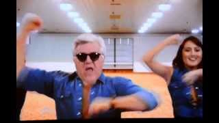 funny jay leno Gangnam Style Oct 3MOV [upl. by Anaigroeg]