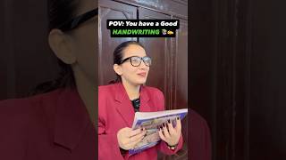 Kiski achi Handwriting hai📚✍️goodhandwriting schoollife share trendingshorts comedyshorts [upl. by Mcclary53]