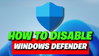 How to Disable Windows Defender in Windows 11  NEW 2024 🛡️🖥️ [upl. by Iyre]