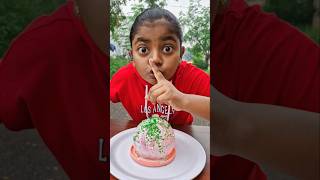 WATER BALLOON CAKE PRANK 😂TomampJerry 😱DiyaIshwarya shorts viralvideo [upl. by Nappie]