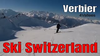 Ski Verbier 4 Vallees Switzerland January 2019 GoPro PS [upl. by Amati637]