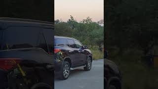 Fortuner 28 Black 🖤  driving automobile fortunerlover fortunerstatus toyata [upl. by Atnovart]