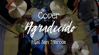 Agradecido 146 BPM  Miel San Marcos Batería Cover 🎧 [upl. by Hurlee]