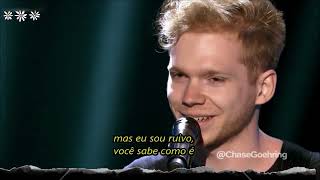 Chase Goehring LEGENDADO PTBR Botão dourado Americas Got Talent 2017 [upl. by Enilamme]