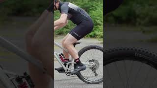 Grim Donut V1 vs Grim Donut V2 pinkbike mtb grimdonut 1000fps slowmotion [upl. by Akcinat]