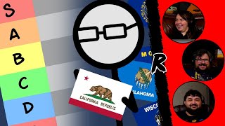 DOES YOUR FLAG FAIL Grey Grades The State Flags  CGPGrey  RENEGADES REACT [upl. by Atcele]