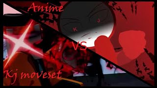 Kjs moveset VS Anime Comparison [upl. by Dine]