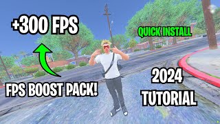 FiveM  FPS Boost Graphics Pack UPDATED 2024 300FPS [upl. by Ahar69]