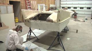 Boat Restoration Glass Magic Playmaster Part 2 [upl. by Donal526]