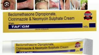 TAF GM CREAM Beclomethasone Dipropionate Clotrimazole amp Neomycin Sulphate Cream [upl. by Ahseined357]