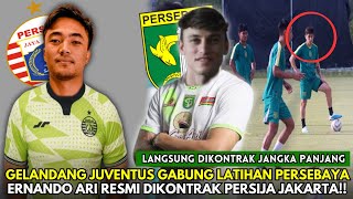 Berita Persebaya Terbaru Hari Ini  Gelandang Juve Gabung Latihan Persebaya📝Ernando Ari Ke Persija❗❗ [upl. by Segalman]