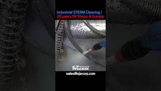 Industrial Steam Cleaning Machine Remove Die Casting Oil Stains Shorts [upl. by Claudetta]