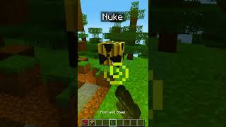 1 TNT vs NUKE 💀😱 minecraft tntmod shorts [upl. by Enait97]