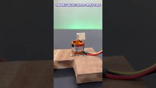 Testing 1800KV Drone Motor RPM Performance Unleashed shorts motor experiment [upl. by Arlo]