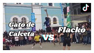 💥Flacko vs Gato de Calceta🔥 ☠Partido de Ecuavoley en Cuenca 2024💥Fiestas de Baños 🤑 [upl. by Wakerly]