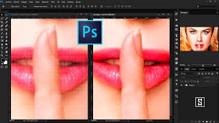 Como aumentar la resolución inteligente en fotografías  Photoshop [upl. by Dunkin]