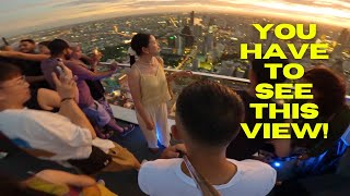 Tallest Building In Bangkok  SKYWALK  King Power Mahanakhon [upl. by Notsehc]